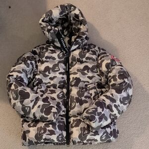 Camouflage Puffer Jacket